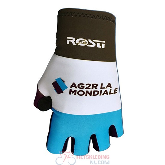 2018 Ag2r La Mondiale Korte Handschoenen